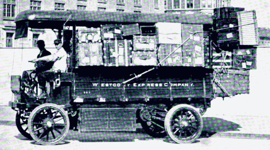 Baker Electric Lastwagen 1914 (Public Domain)